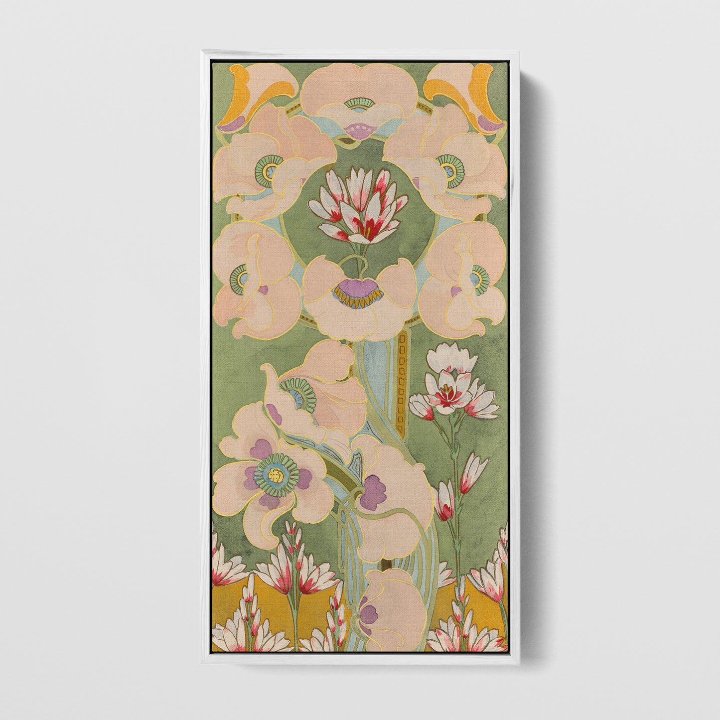 Pavots - 1920 - Claudius Denis - Toile encadrée