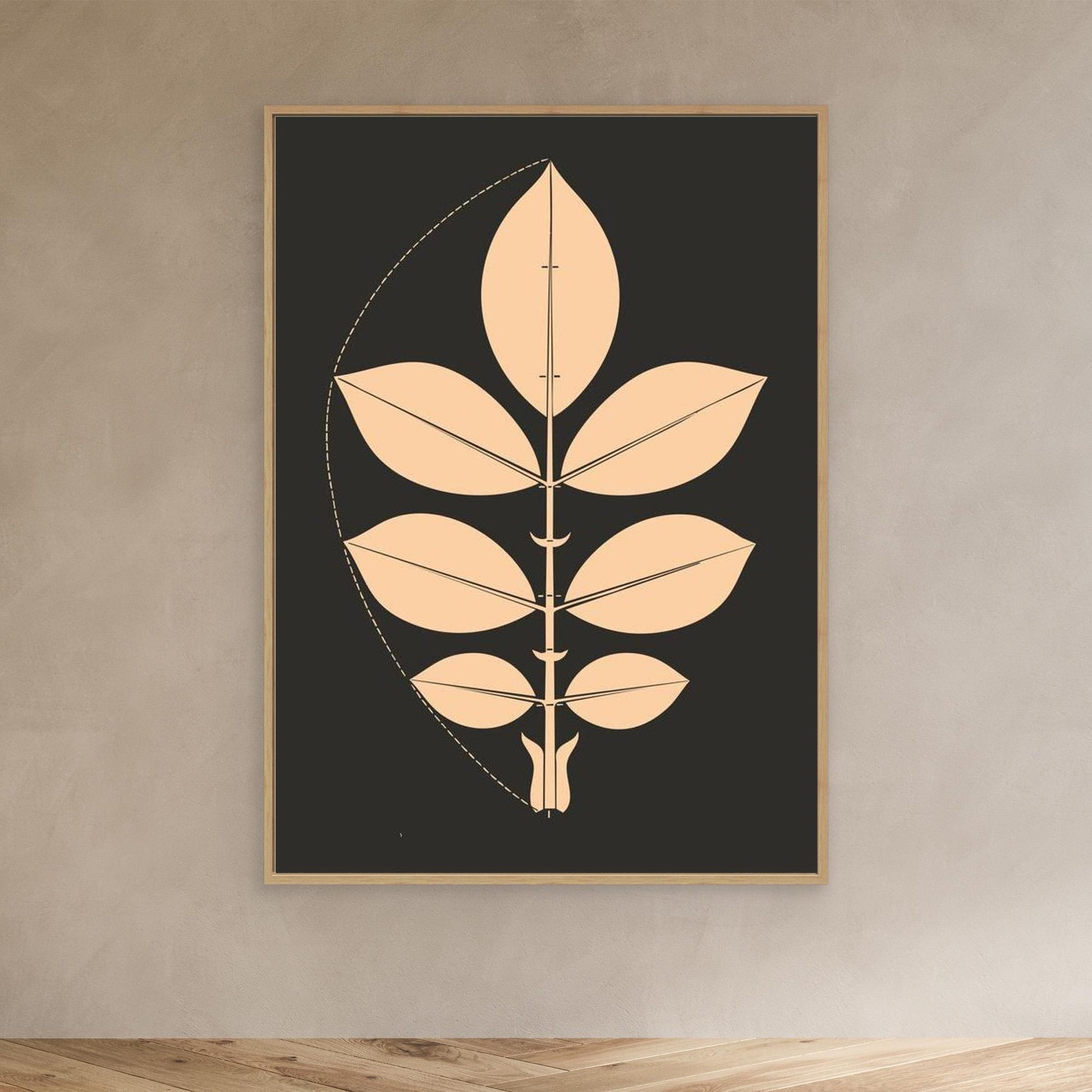 Rose Sauvage - Toile Encadrée - Collection Ferdinand Moser - 1892