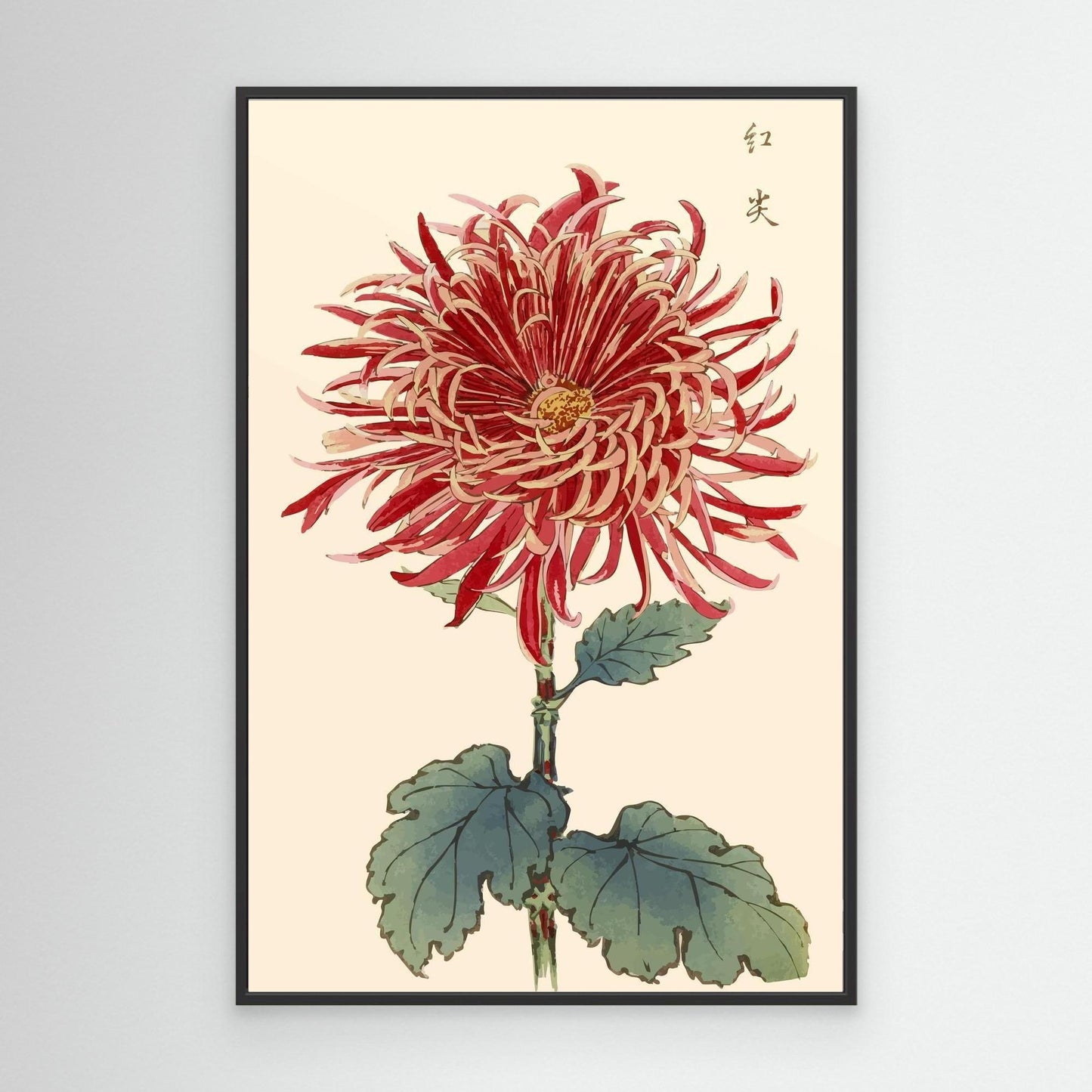 Botanical 27 - Toile encadrée - Collection Hasegawa - 1893