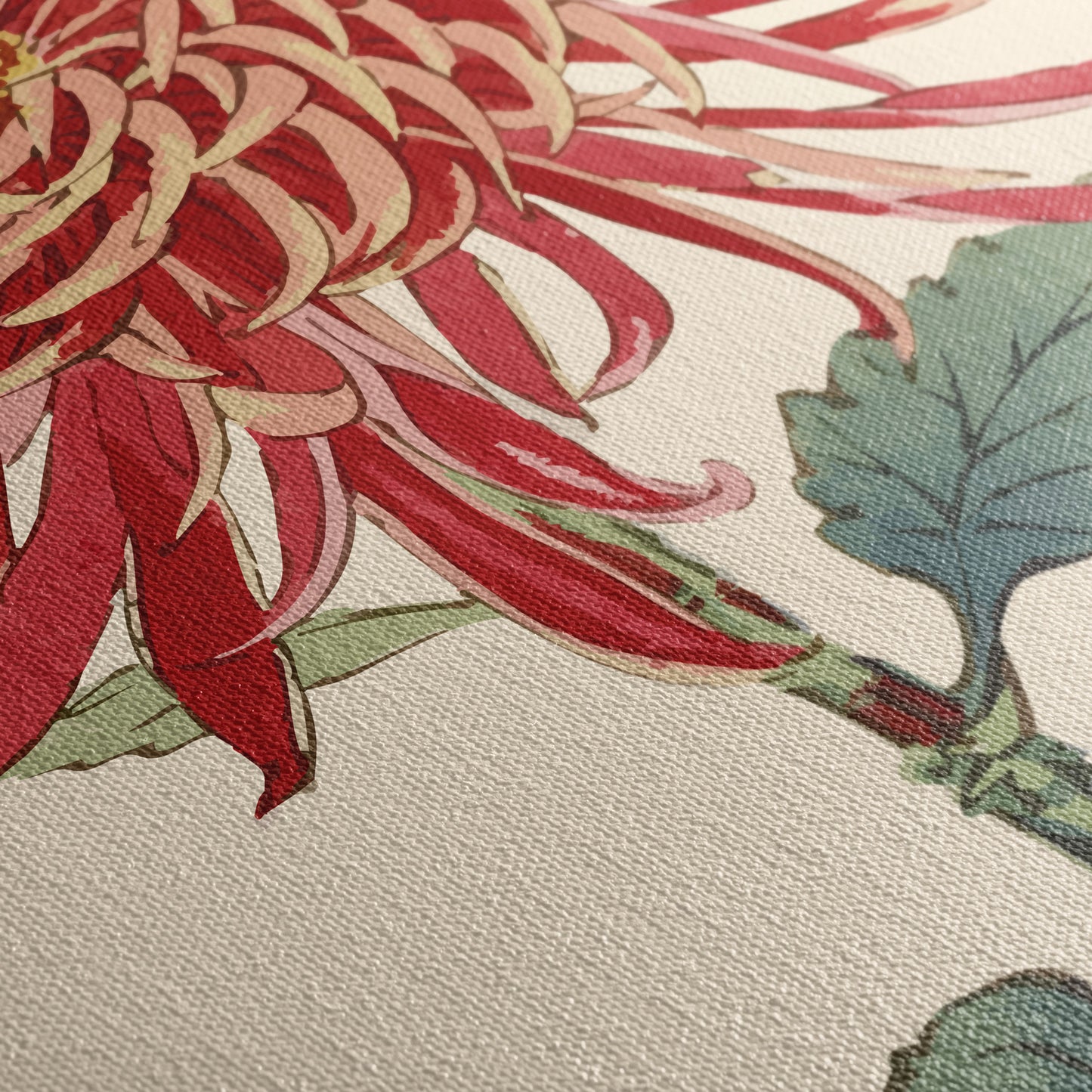 Botanical 27 - Toile encadrée - Collection Hasegawa - 1893