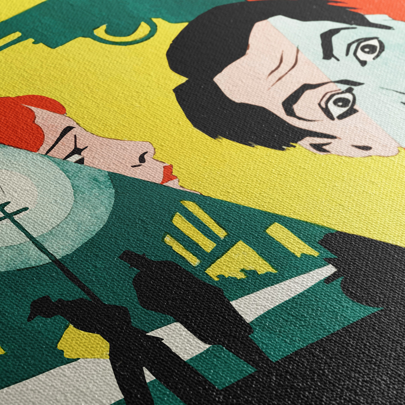 Alibi Roland West - Toile Encadrée - Collection Films Vintage - 1929