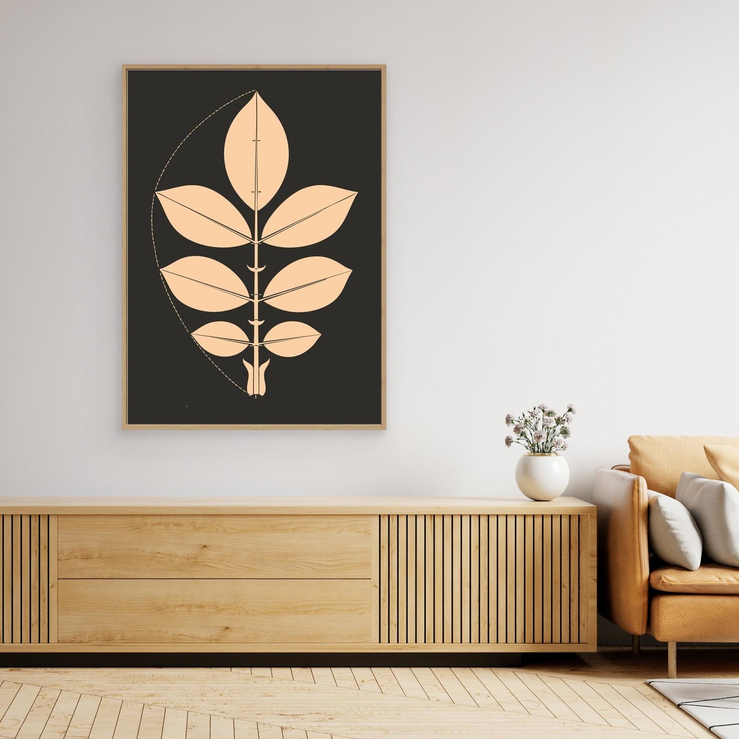 Rose Sauvage - Toile Encadrée - Collection Ferdinand Moser - 1892