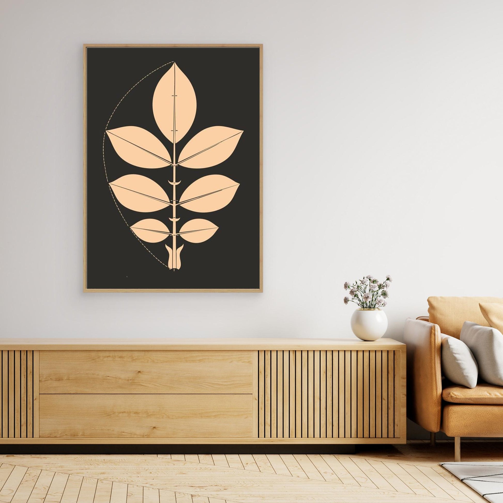 Rose Sauvage - Toile Encadrée - Collection Ferdinand Moser - 1892