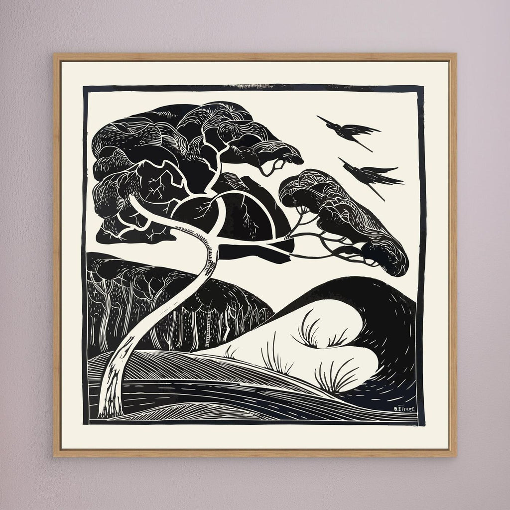Dunes - 1922 - Bernard Essers - Toile encadrée
