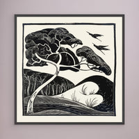 Dunes - 1922 - Bernard Essers - Toile encadrée