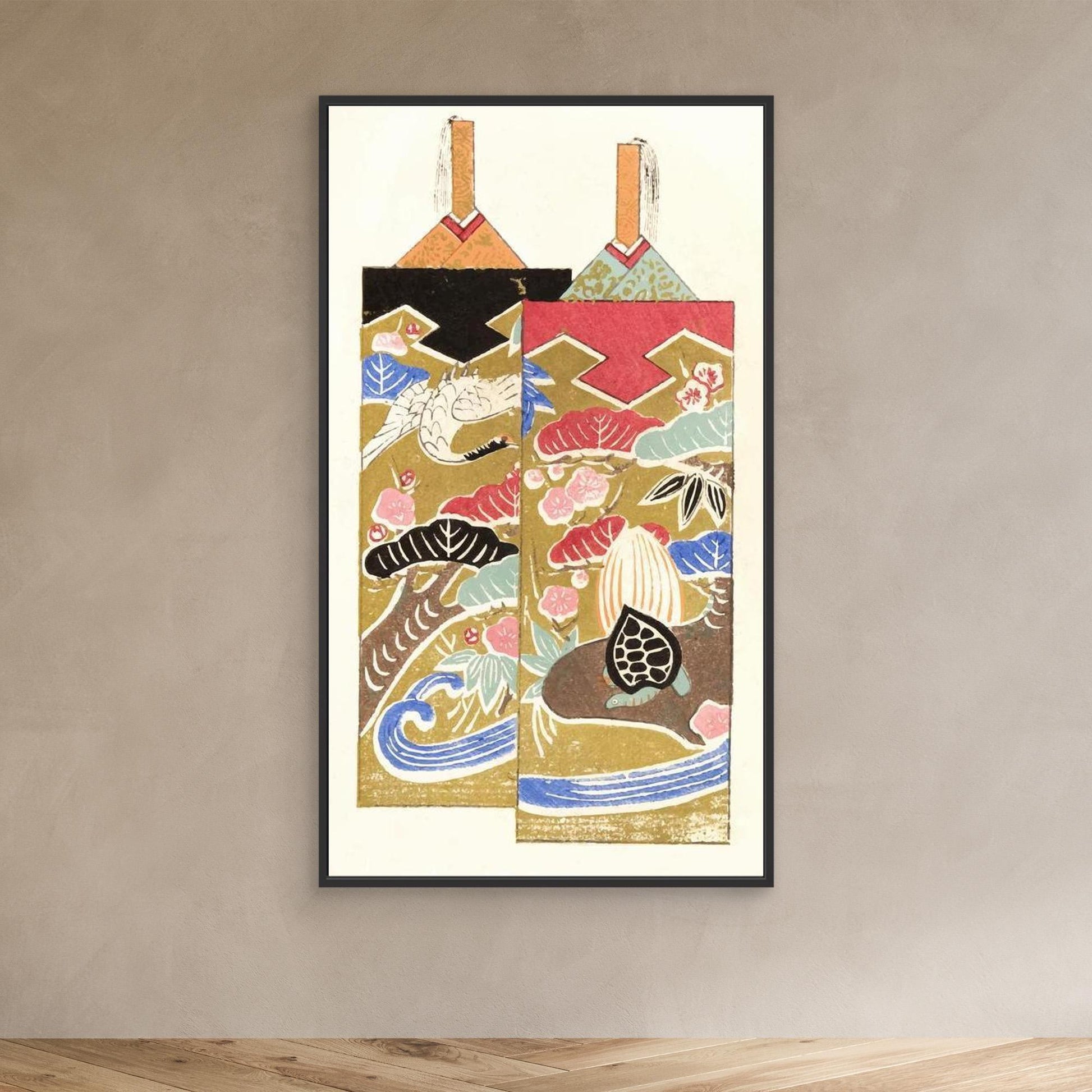 Unai no tomo - Toile Encadrée - Collection Seifū - 1913