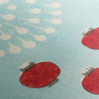 Détail texture toile — Feu d'artifice, Hirayama 1883