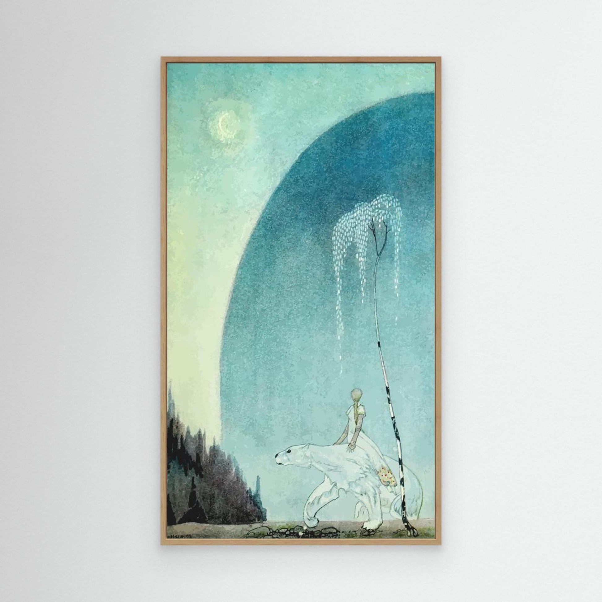 Lune -Toile Encadrée - Collection Rasmus Nielsen - 1922