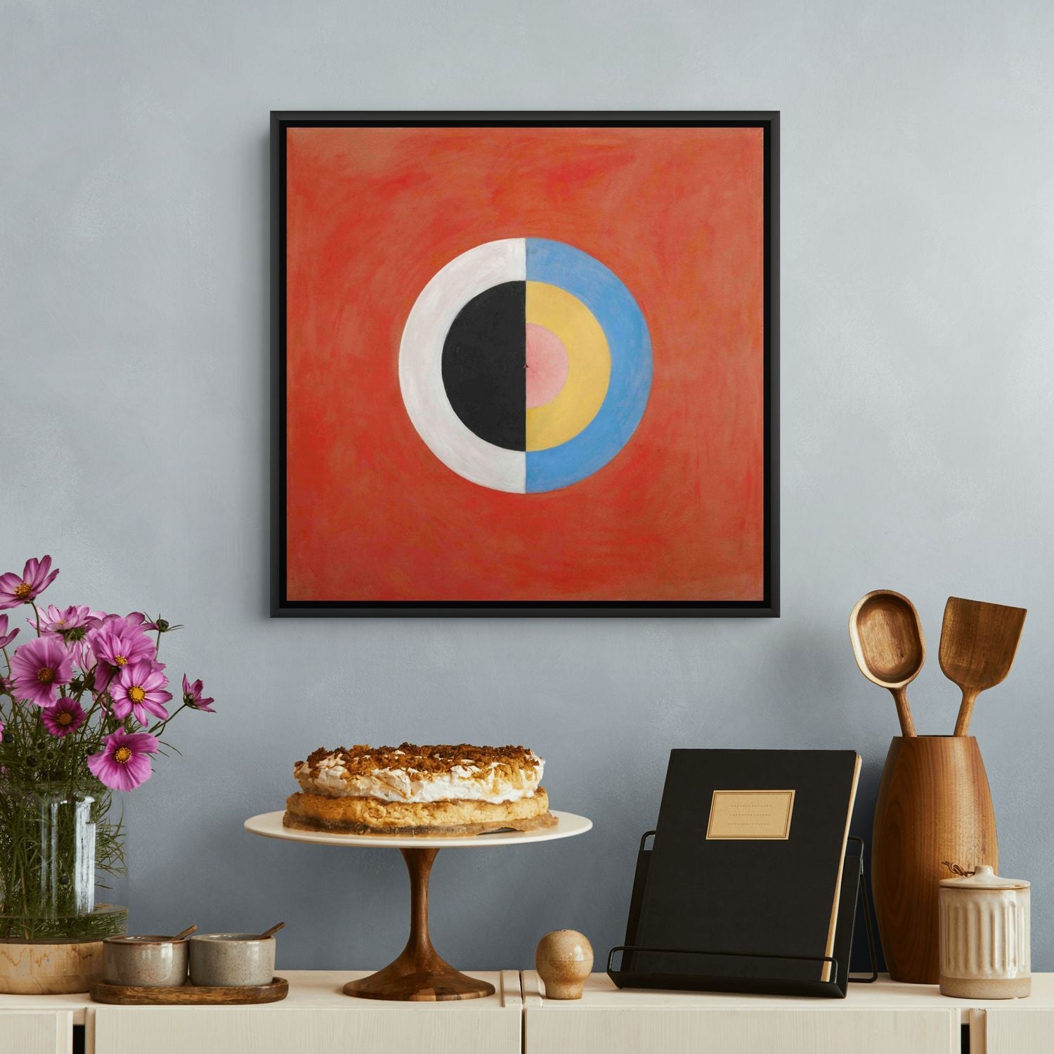Hilma af Klint, The Swan, 1914 — salon intérieur