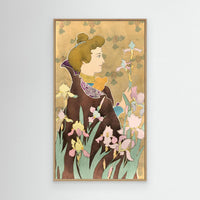 Iris - 1920 - Claudius Denis - Toile encadrée