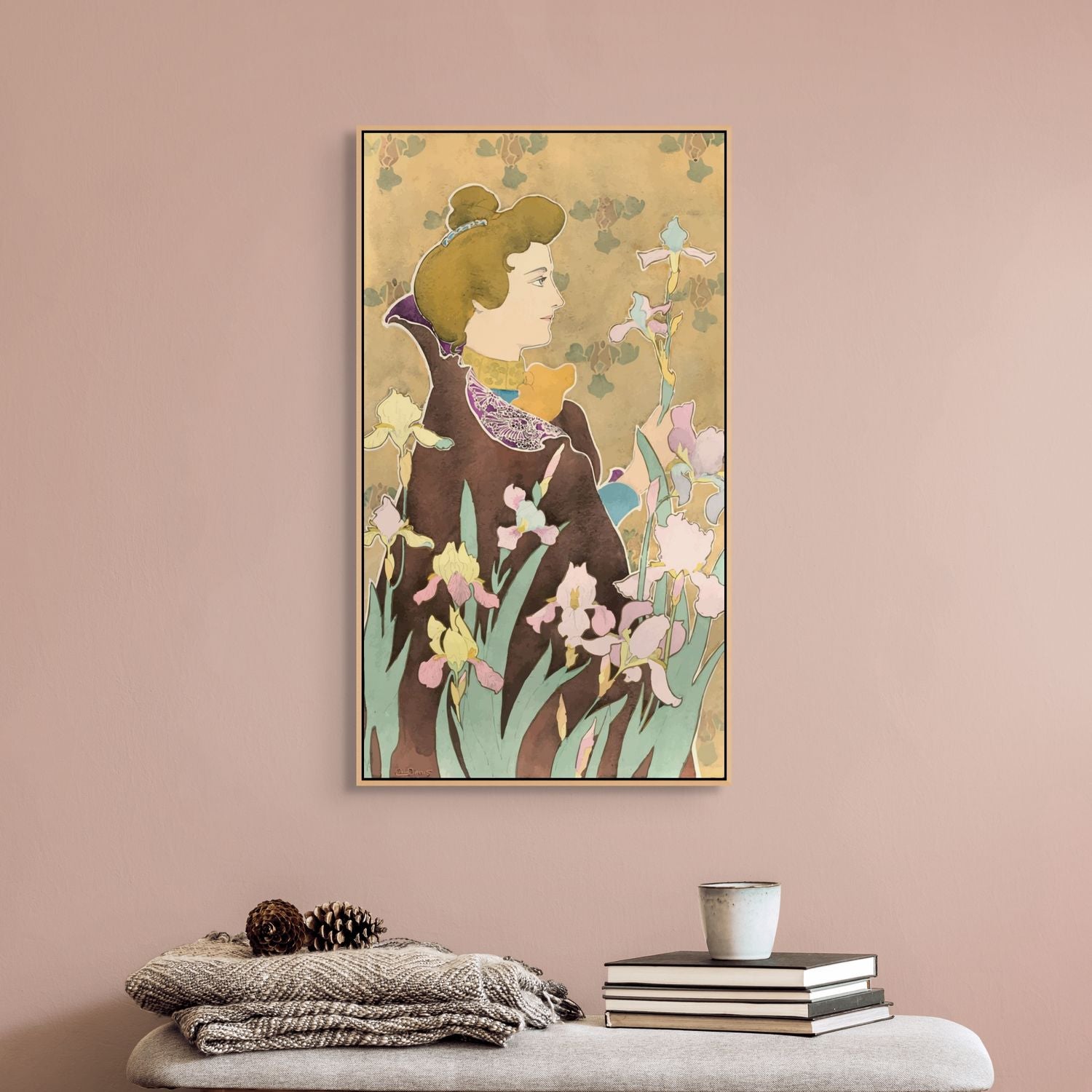Iris, Claudius Denis 1920 — décoration intérieure