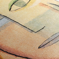Détail texture toile giclée — Visage féminin, Jawlensky, 1923
