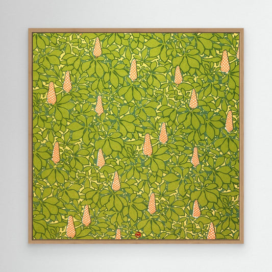 Feuillage - Papier de Garde - 1913 - George Auriol - Toile encadrée