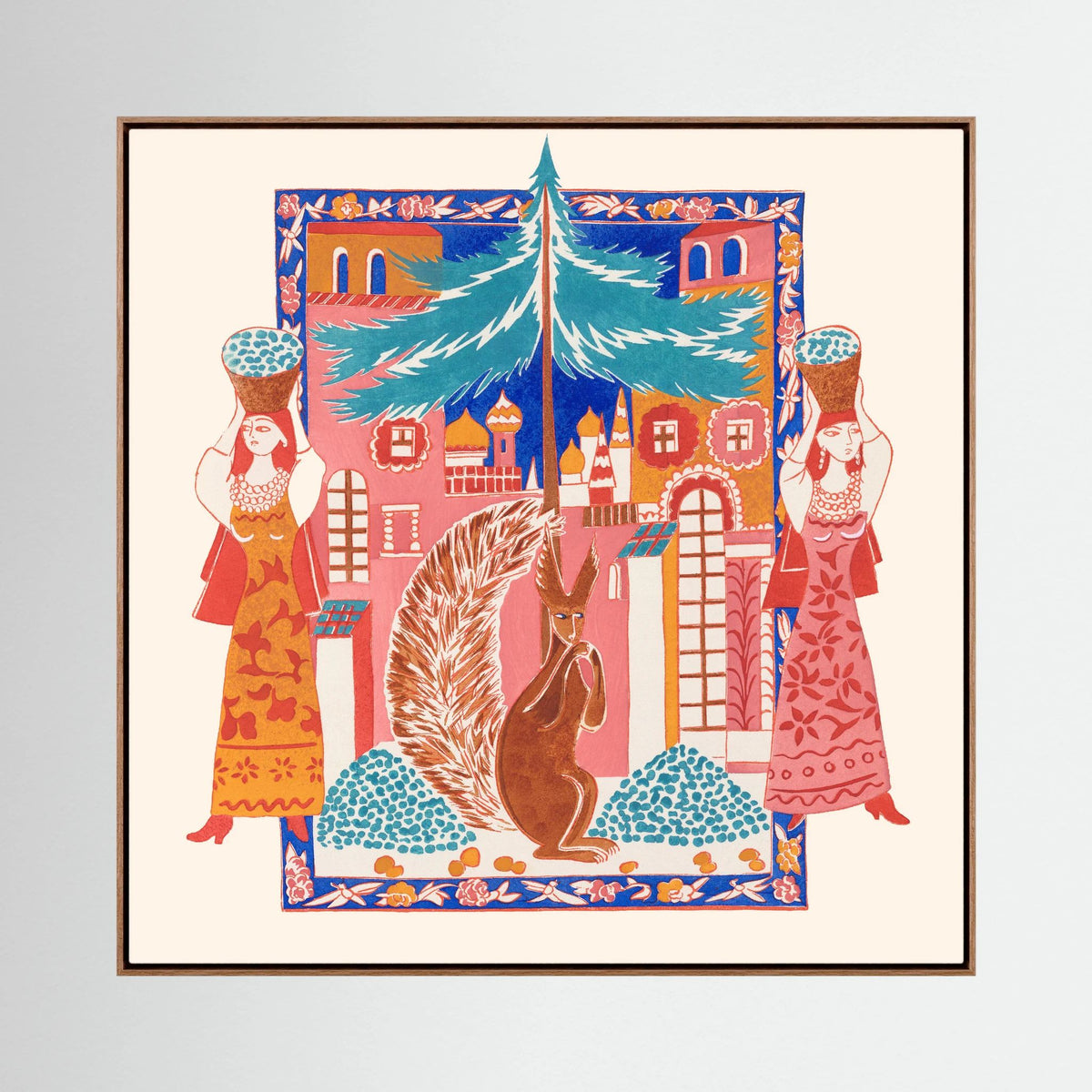 Le Tsar Saltan, pl. 8 - 1921 - Natalia Goncharova - Toile encadrée