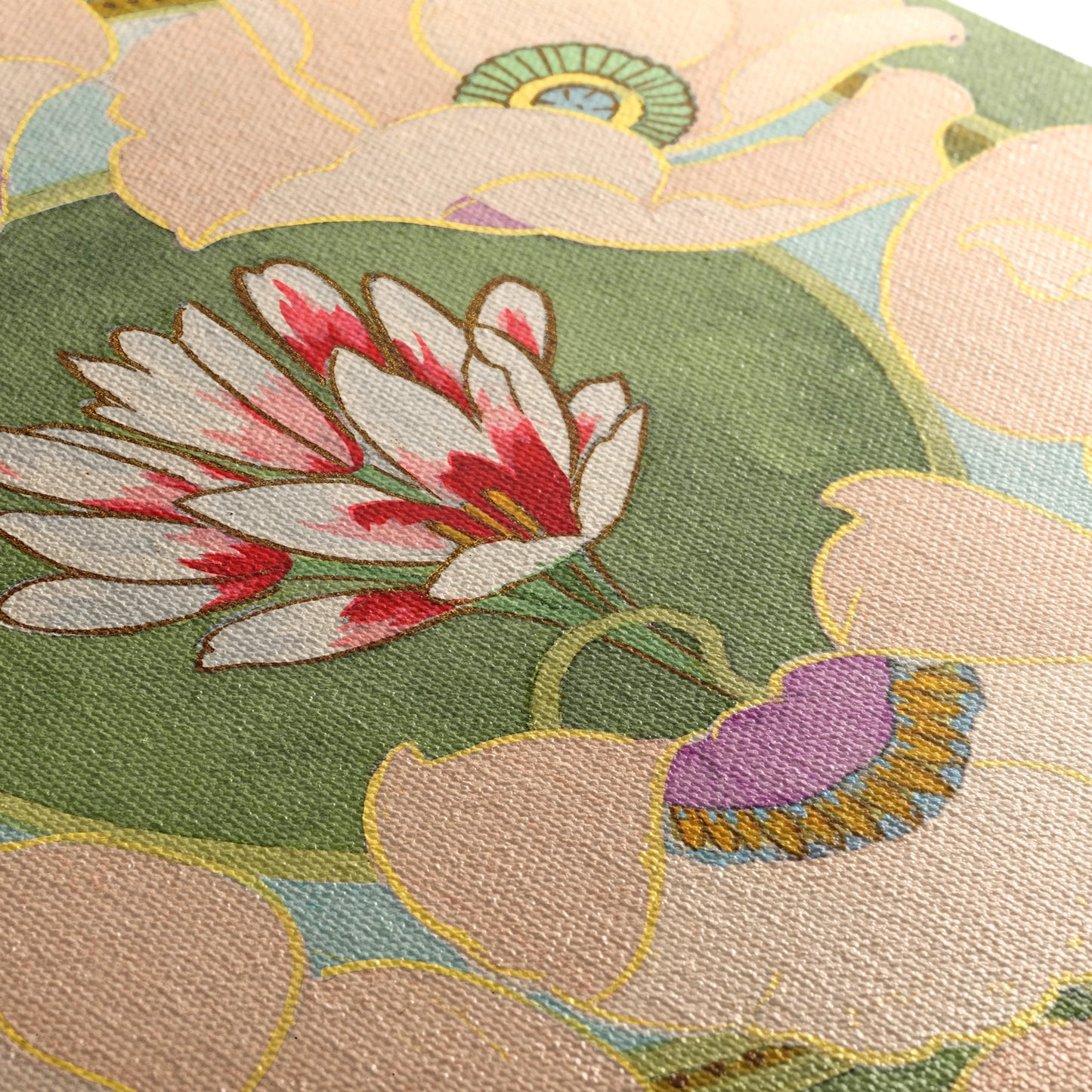 Pavots - 1920 - Claudius Denis - Toile encadrée