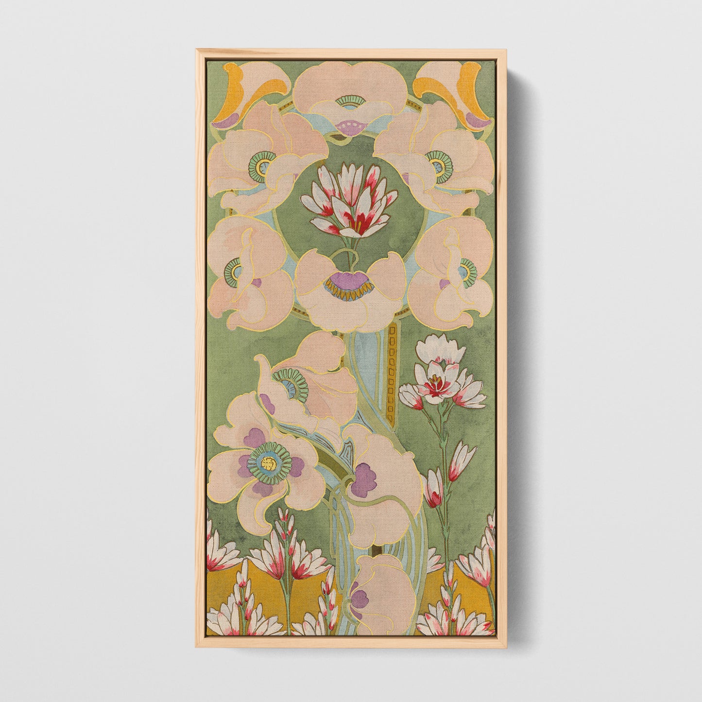 Pavots - 1920 - Claudius Denis - Toile encadrée