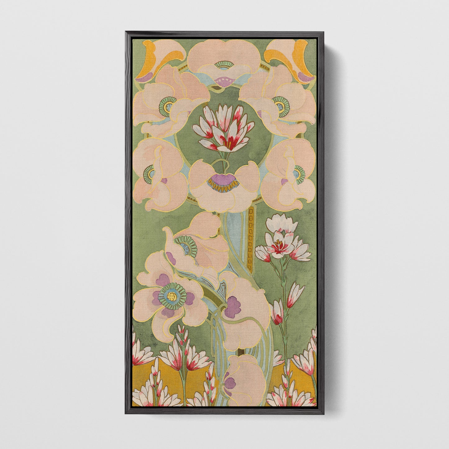 Pavots - 1920 - Claudius Denis - Toile encadrée