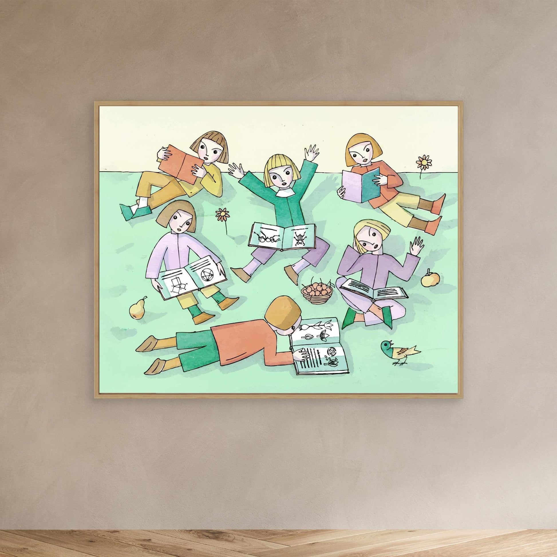 Vive les Livres - Toile encadrée - Collection Seidmann-Freud - 1923