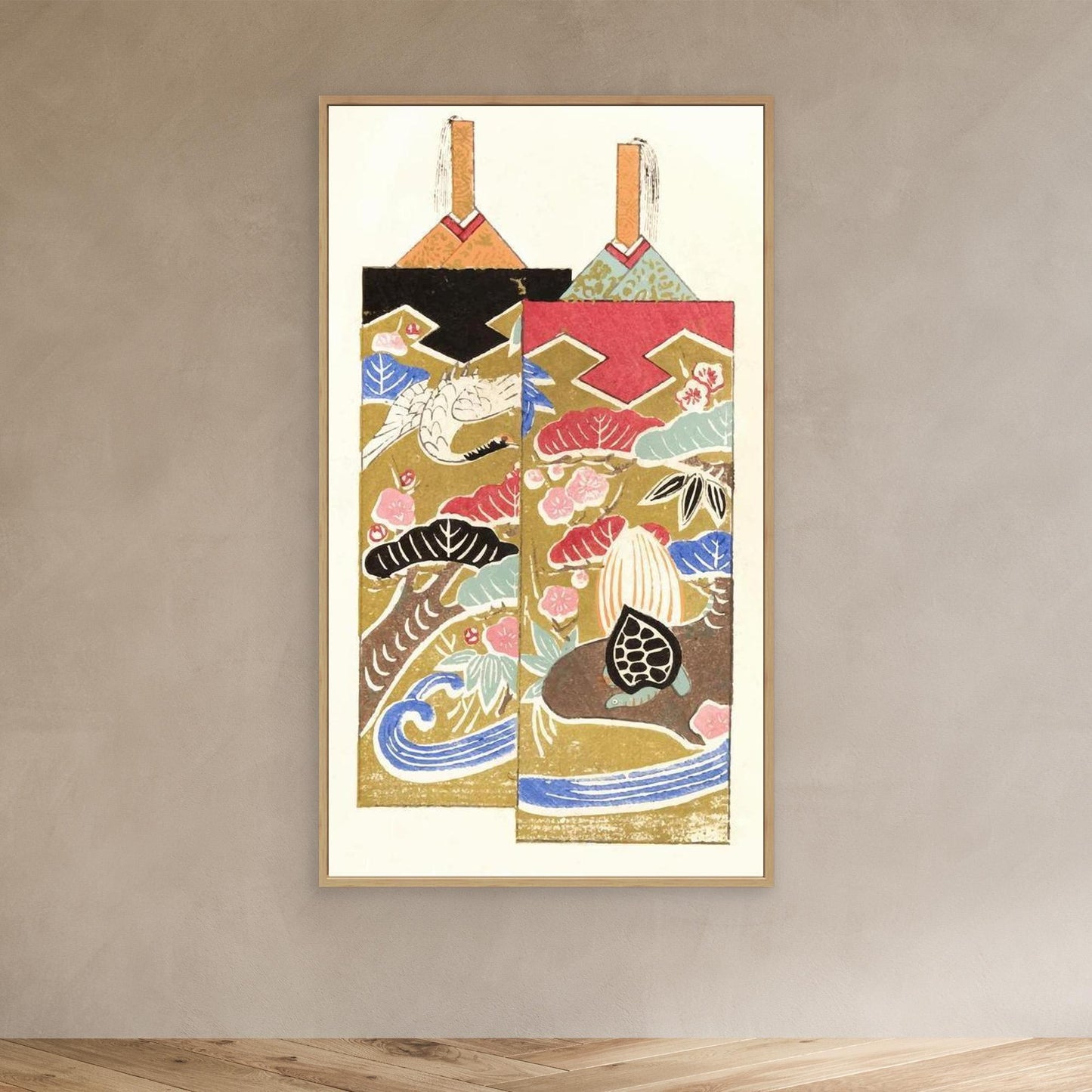 Unai no tomo - Toile Encadrée - Collection Seifū - 1913