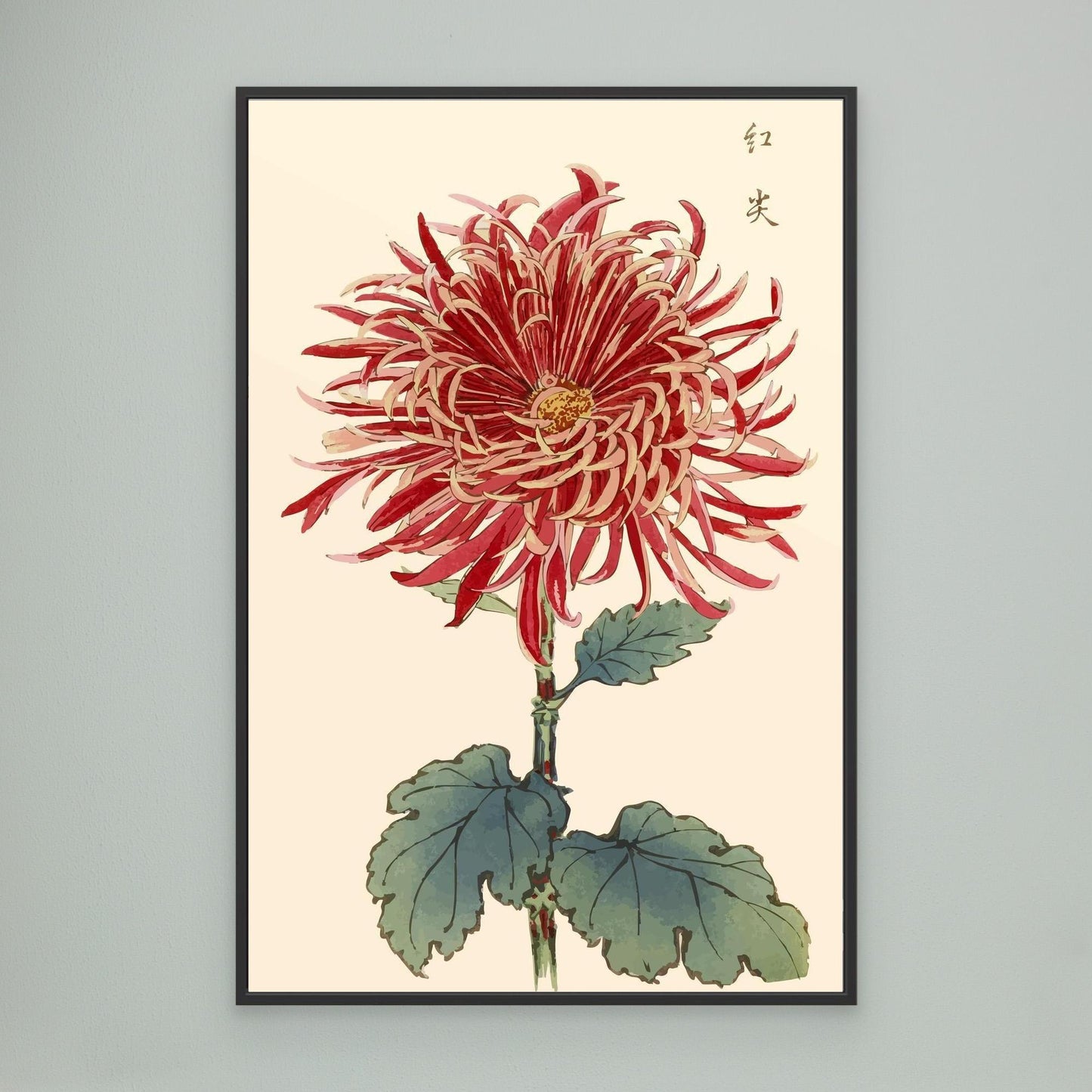 Botanical 27 - Toile encadrée - Collection Hasegawa - 1893