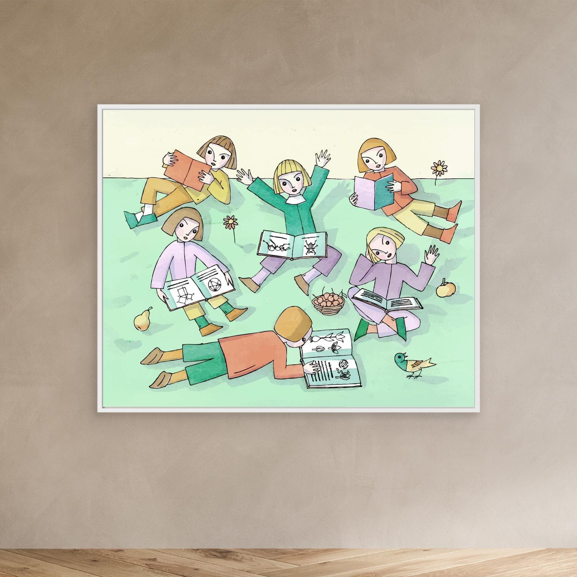 Vive les Livres - Toile encadrée - Collection Seidmann-Freud - 1923