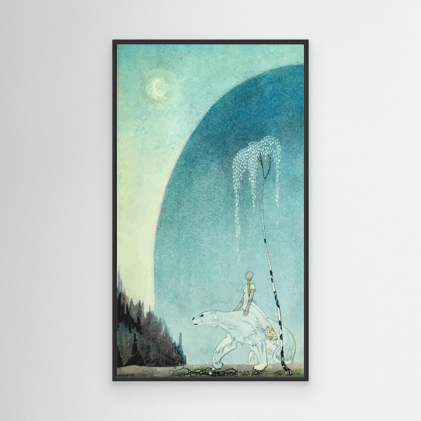 Lune -Toile Encadrée - Collection Rasmus Nielsen - 1922