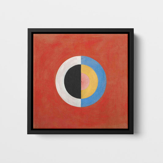 The Swan - 1914 - Hilma af Klint - Toile encadrée noir
