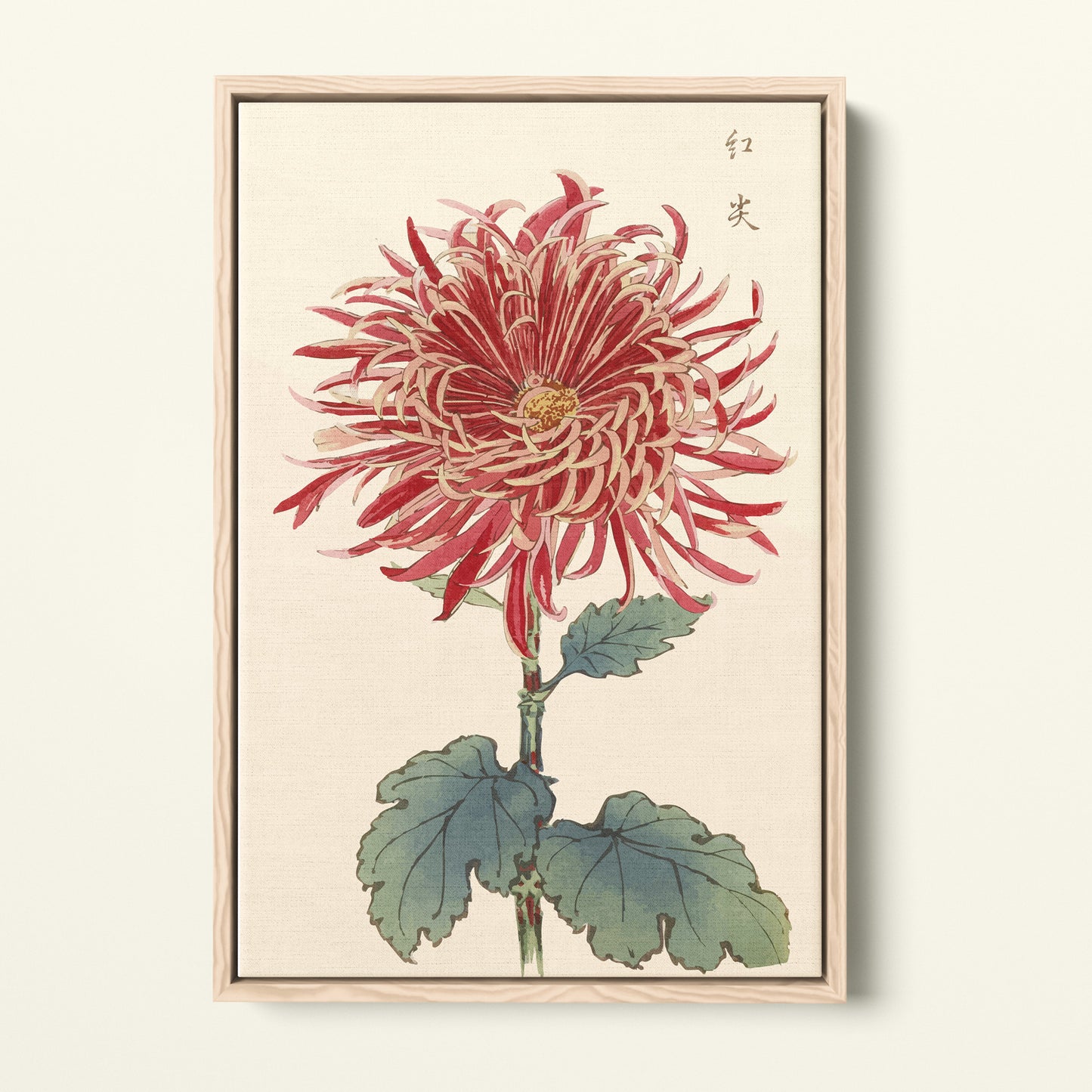 Botanical 27 - Toile encadrée - Collection Hasegawa - 1893