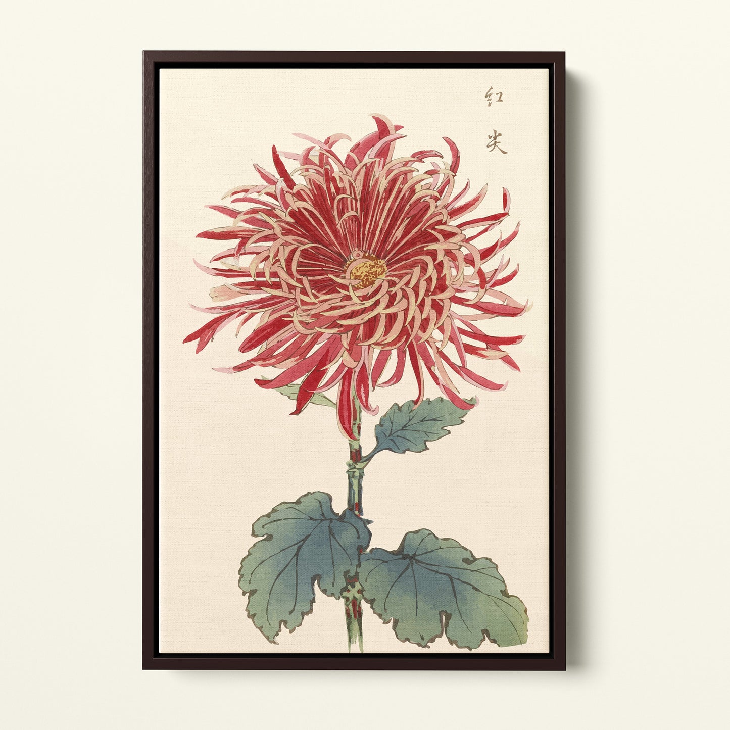 Botanical 27 - Toile encadrée - Collection Hasegawa - 1893