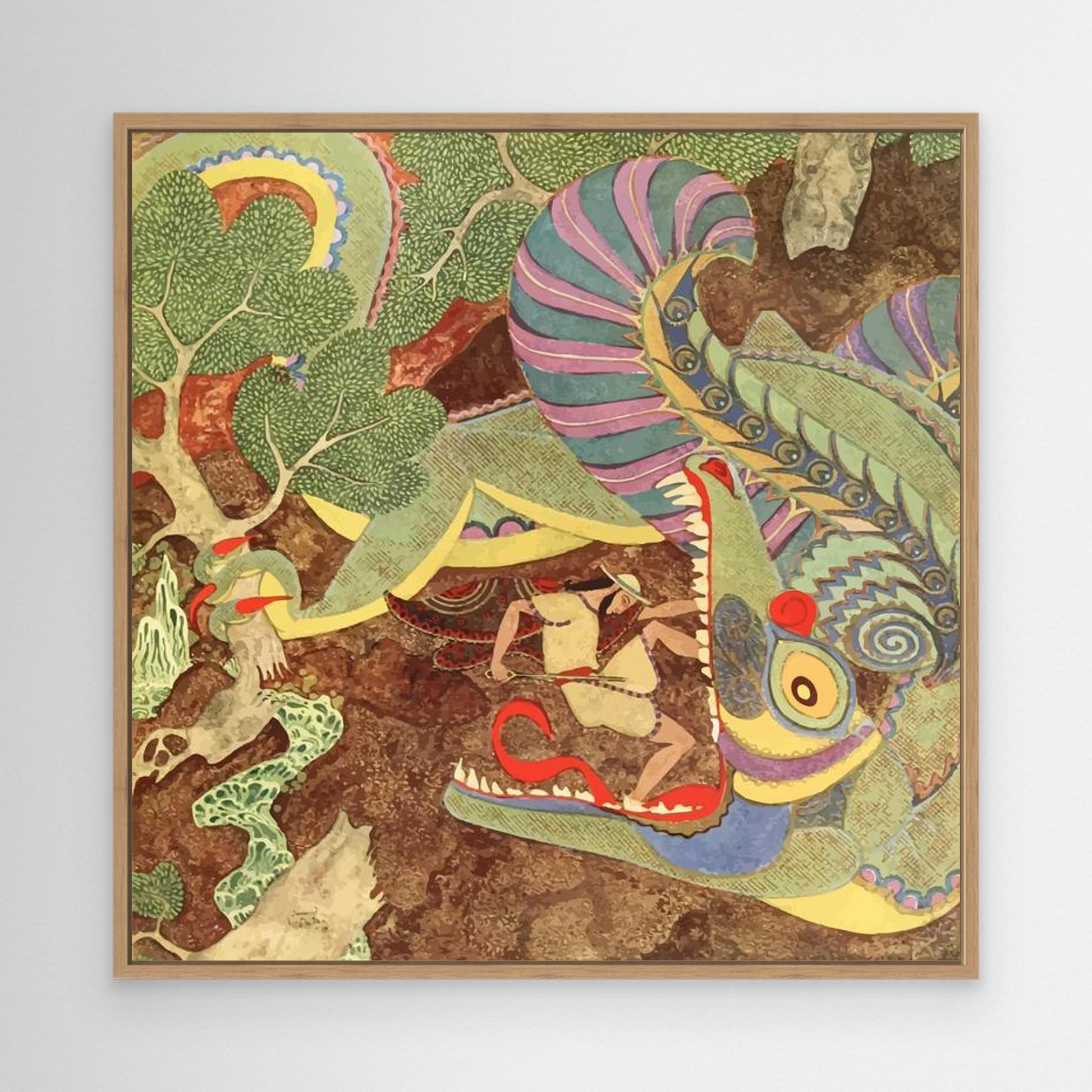 Monster - Toile encadrée - Collection Dulac - 1919