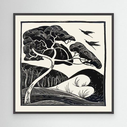 Dunes - 1922 - Bernard Essers - Toile encadrée