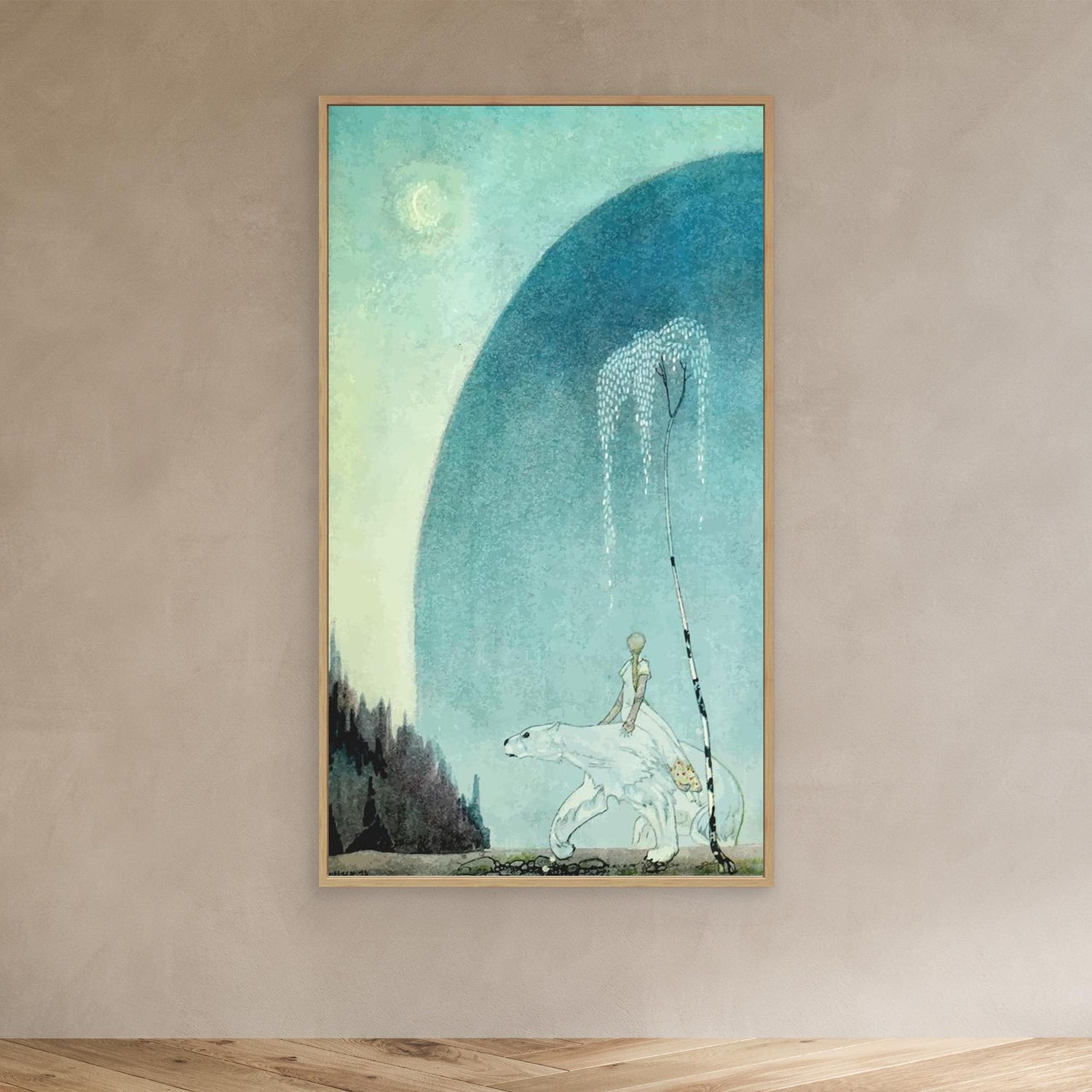 Lune -Toile Encadrée - Collection Rasmus Nielsen - 1922